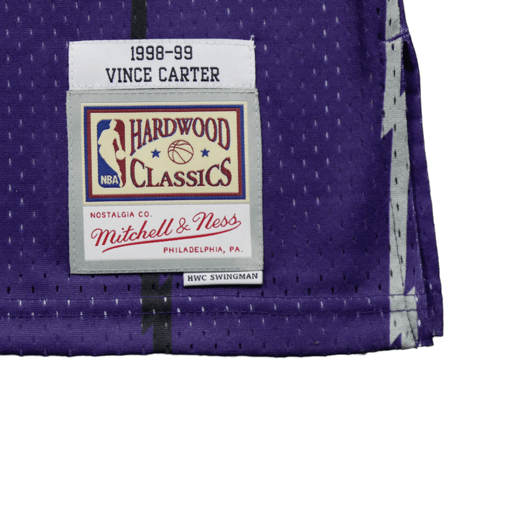 NBA JR - Maillot Carter Raptors Violet - Mitchell&Ness Taille