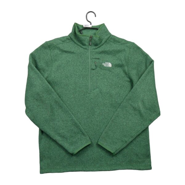 Pull polaires homme manches longues vert The North Face Motif chine Col Montant QWE3877