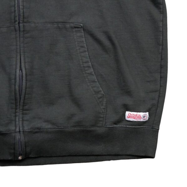 Sweat a capuche homme manches longues noir Stitches Athletic Col Rond QWE0143