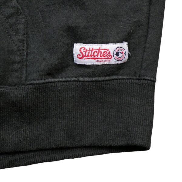 Sweat a capuche homme manches longues noir Stitches Athletic Col Rond QWE0143
