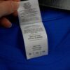 T shirt manches courtes homme bleu Gildan Motif imprime Col Rond QWE0496