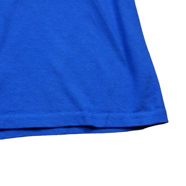 T shirt manches courtes homme bleu Gildan Motif imprime Col Rond QWE3423