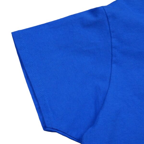 T shirt manches courtes homme bleu Gildan Motif imprime Col Rond QWE3423