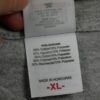 T shirt manches courtes homme gris Anvil Motif imprime Col Rond QWE3475