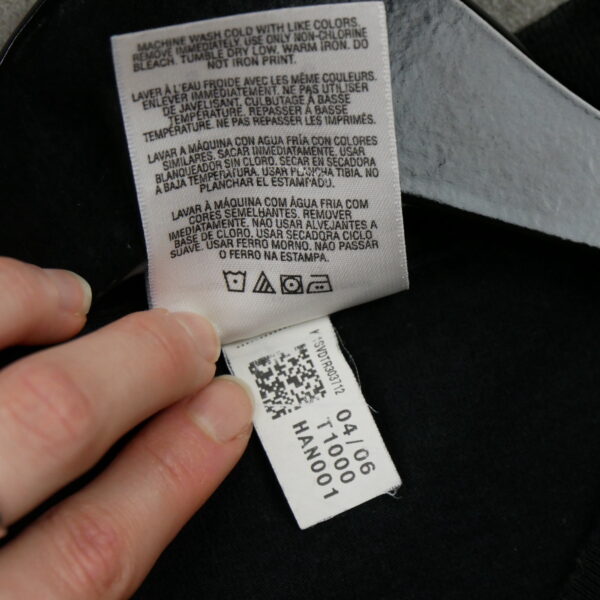 T shirt manches courtes homme noir Adidas Motif imprime Col Rond QWE0570