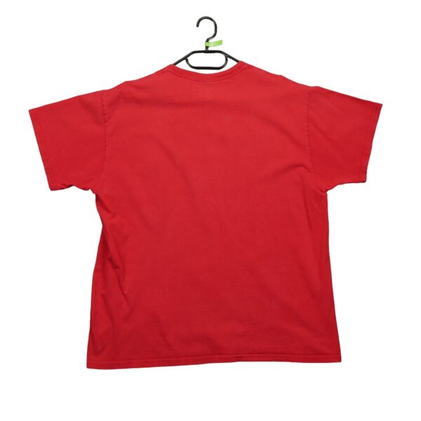 T shirt manches courtes homme rouge Jerzees Col Rond QWE0032