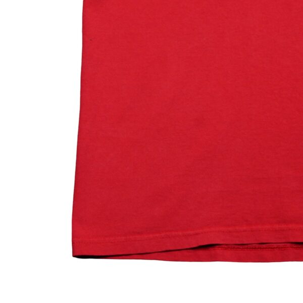 T shirt manches courtes homme rouge Pro Weight Motif imprime Col Rond QWE1071