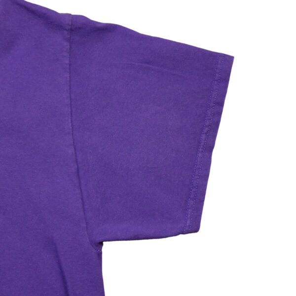 T shirt manches courtes homme violet Gildan Motif imprime Col Rond QWE0262