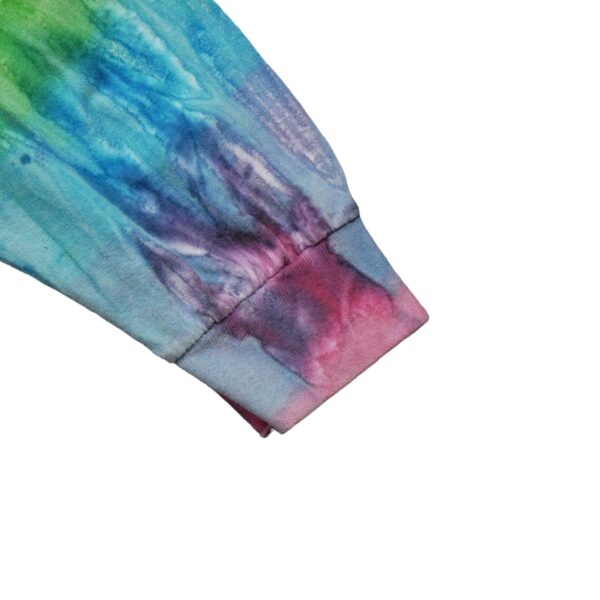 T shirt manches longues homme multicolore Gildan Motif imprime Col Rond QWE0409