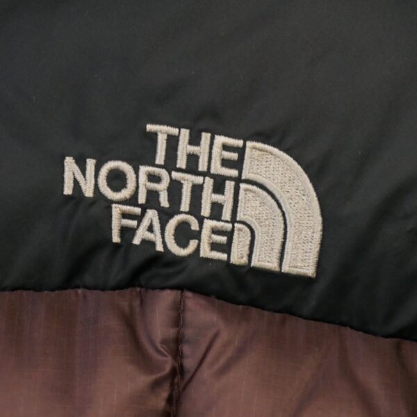 Doudoune homme manches longues marron The North Face Col Montant QWE0393