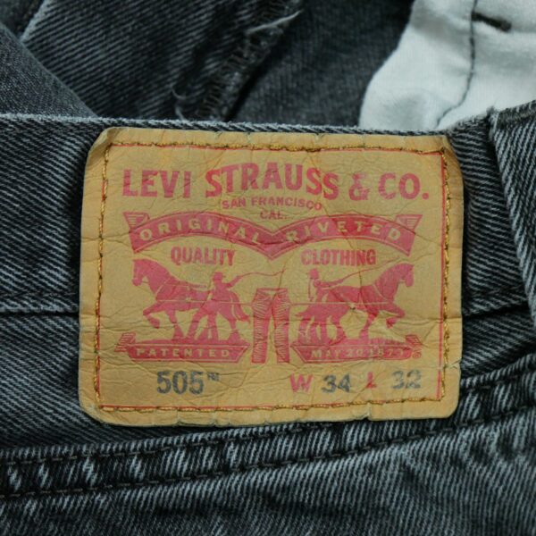 Jean coupe ajustee homme gris Levi Strauss QWE3451