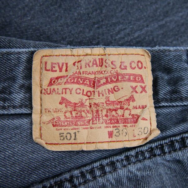 Jean coupe droite homme gris Levi Strauss QWE0517