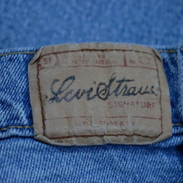 Jean coupe large enfant bleu clair Levi Strauss QWE0383
