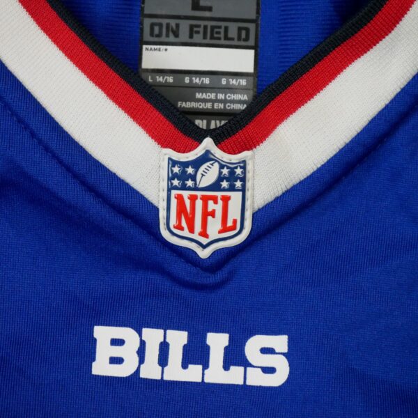 Maillot manches courtes enfant bleu Nike Equipe Buffalo Bills QWE3223