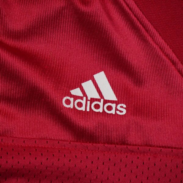 Maillot manches courtes enfant rouge Adidas Equipe Wisconsin QWE3357