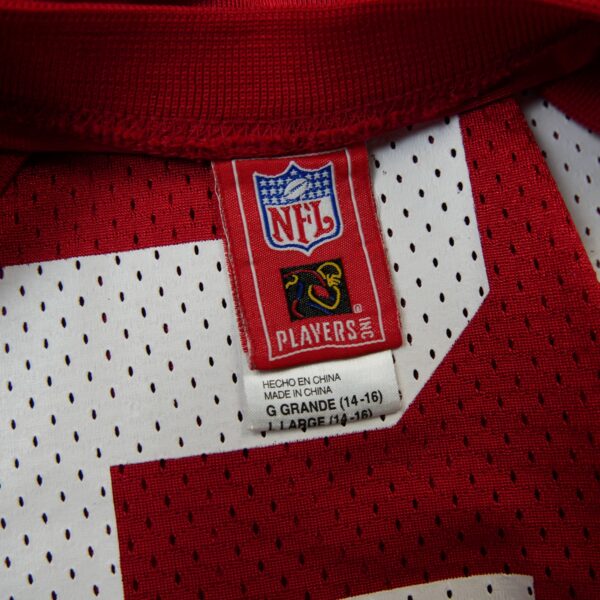 Maillot manches courtes enfant rouge NFL Team Apparel Equipe New York Giants QWE3124