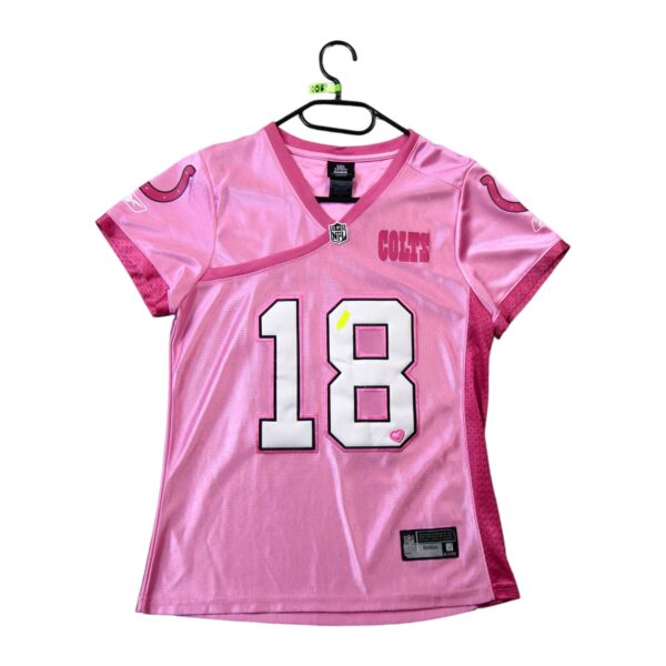 Maillot manches courtes femme rose NFL Team Apparel Equipe Indianapolis Colts QWE0063
