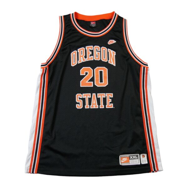 Maillot manches courtes homme noir Nike Equipe Oregon State QWE0582