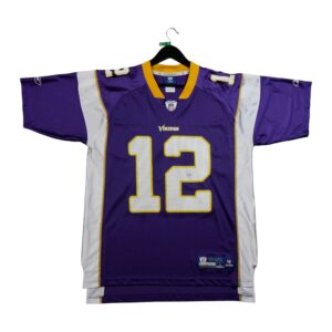 Maillot manches courtes homme violet Reebok Equipe Minnesota Vikings QWE0486
