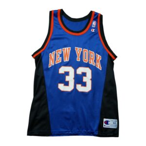 Maillot sans manches homme bleu Champion Equipe Knicks de New York QWE1593