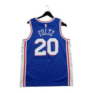 Maillot sans manches homme bleu Nike Equipe 76ers de Philadelphie QWE3610