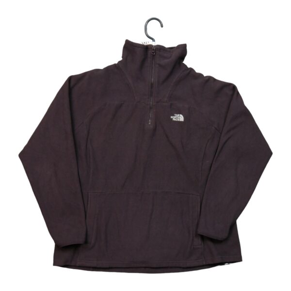 Pull polaires femme manches longues aubergine The North Face Col Montant QWE3052