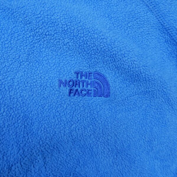 Pull polaires femme manches longues bleu The North Face Col Montant QWE3255