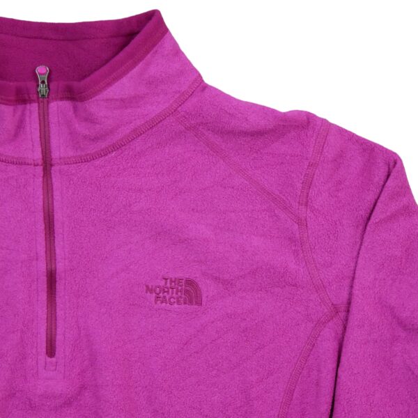 Pull polaires femme manches longues violet The North Face Col Montant QWE3278