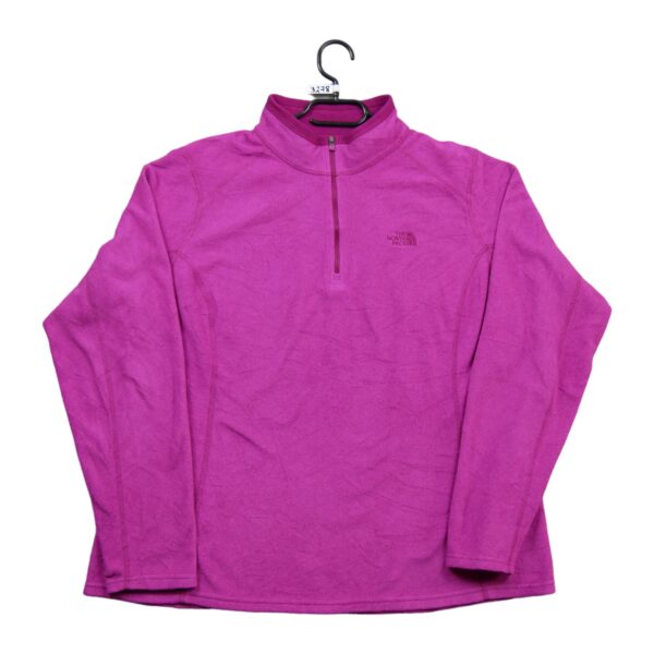 Pull polaires femme manches longues violet The North Face Col Montant QWE3278