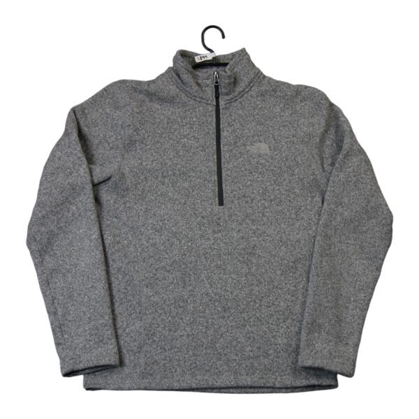 Pull polaires homme manches longues gris The North Face Col Montant QWE3811