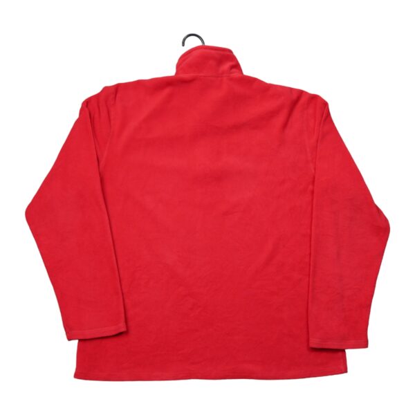 Pull polaires homme manches longues rouge The North Face Col Montant QWE3182