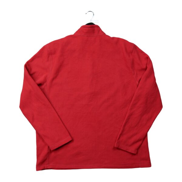 Pull polaires homme manches longues rouge The North Face Col Montant QWE3446