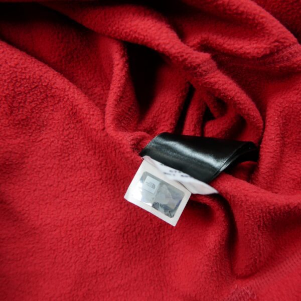 Pull polaires homme manches longues rouge The North Face Col Montant QWE3446