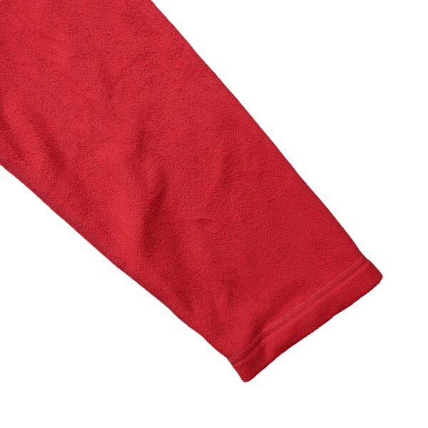 Pull polaires homme manches longues rouge The North Face Col Montant QWE3446