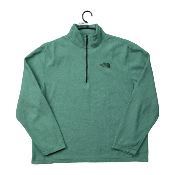 Pull polaires homme manches longues vert The North Face Col Montant QWE3764