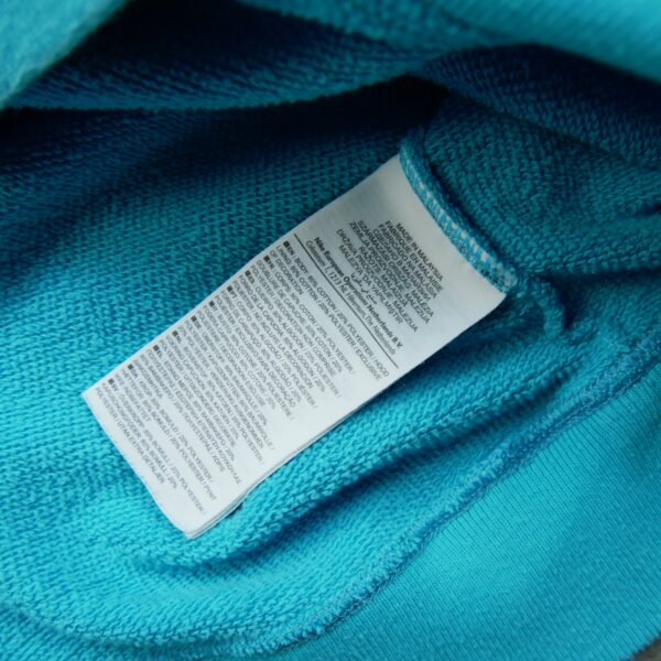 Sweat a capuche femme manches longues turquoise Nike Motif imprime Col Rond QWE0387