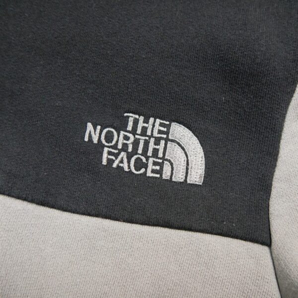 Sweat a capuche homme manches longues gris The North Face Col Montant QWE0339