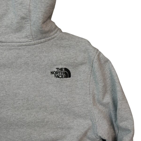 Sweat a capuche homme manches longues gris The North Face Col Rond QWE0055