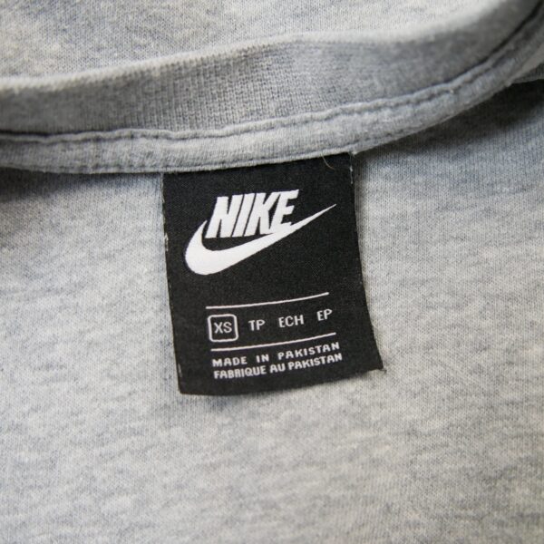 Sweat femme manches longues gris Nike Col Rond QWE3222