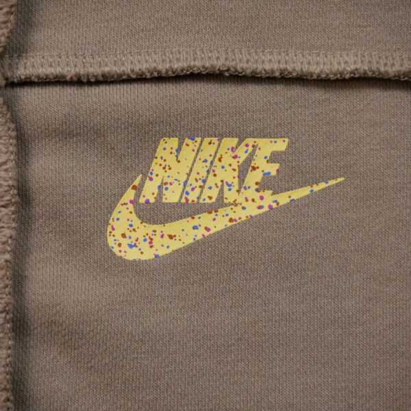 Sweat femme manches longues marron Nike Col Rond QWE1620