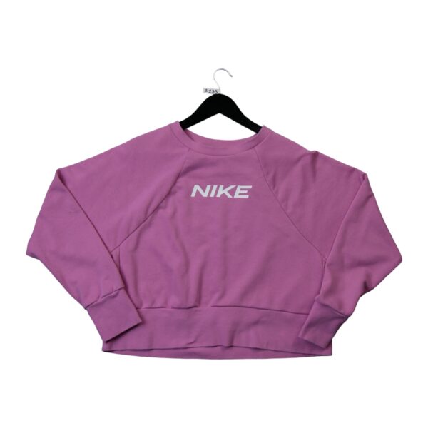Sweat femme manches longues rose Nike Col Rond QWE3235