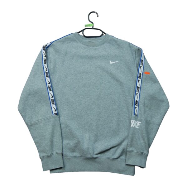 Sweat homme manches longues gris Nike Col Rond QWE0011