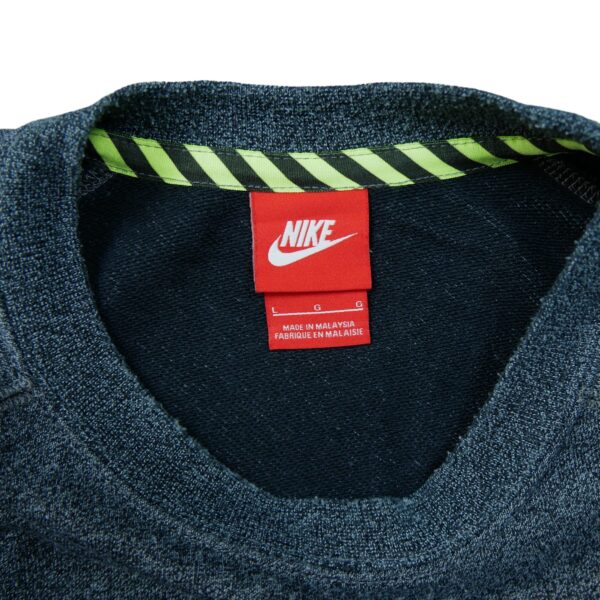 Sweat homme manches longues gris Nike Col Rond QWE3589