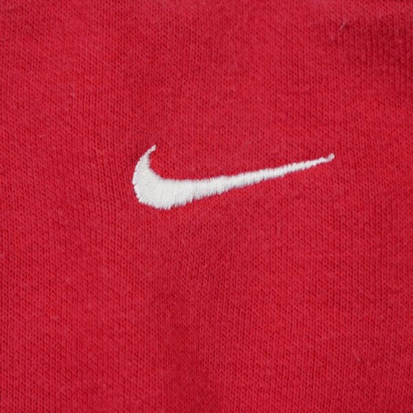 Sweat homme manches longues rouge Nike Motif imprime Col Rond QWE3345