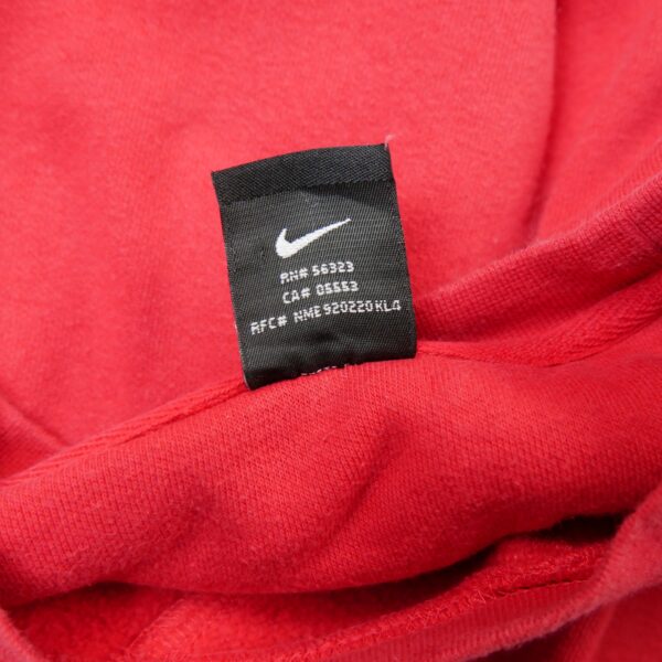 Sweat homme manches longues rouge Nike Motif imprime Col Rond QWE3345