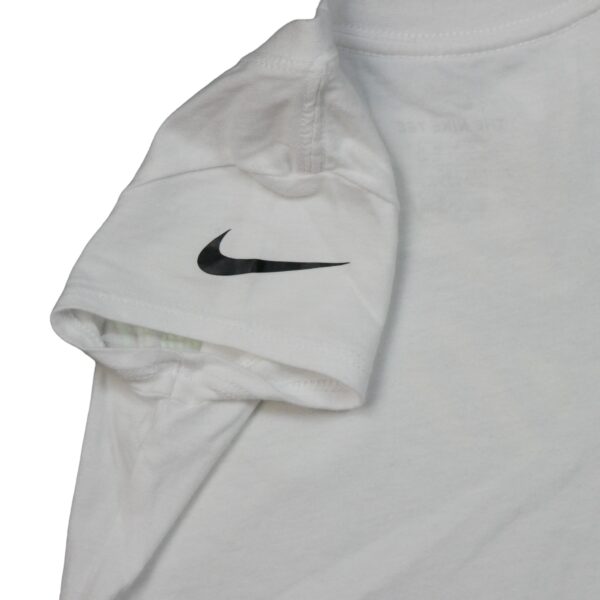 T shirt manches courtes enfant blanc Nike Motif imprime Col Rond QWE3450