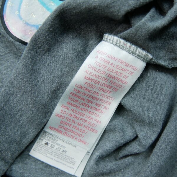 T shirt manches courtes enfant gris Nike Motif imprime Col Rond QWE3159