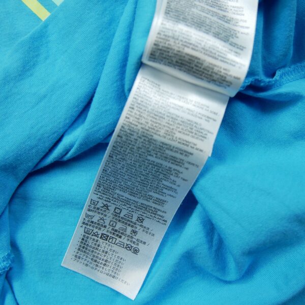 T shirt manches courtes enfant turquoise Nike Motif imprime Col Rond QWE3729