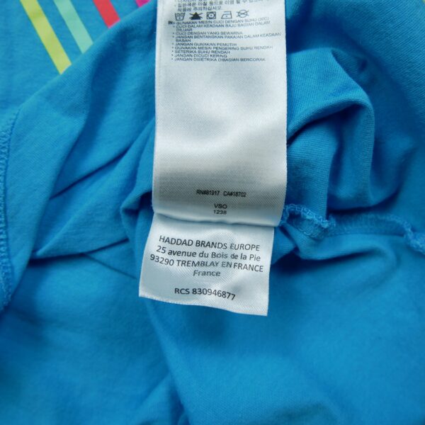 T shirt manches courtes enfant turquoise Nike Motif imprime Col Rond QWE3729
