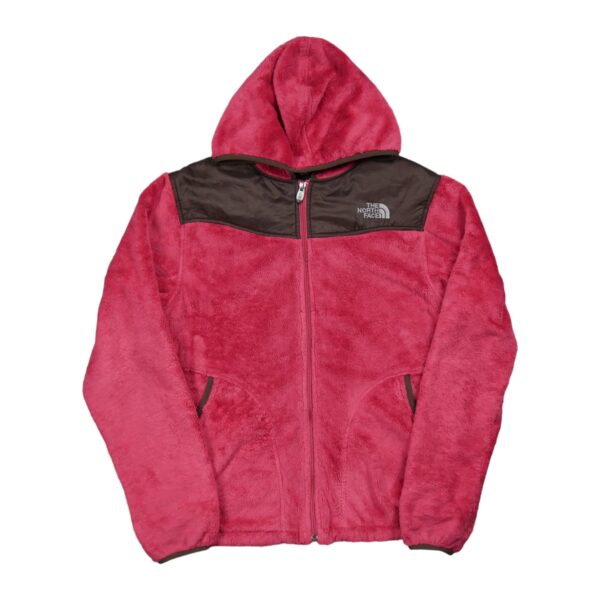 Veste polaires femme manches longues rose The North Face Col Rond QWE3415